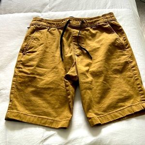 Men’s hollister khaki jogger shorts